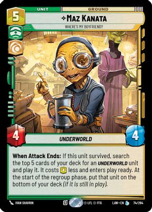 Maz Kanata - Where's My Boyfriend? (74/264) - A Lawless Time