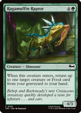 Ragamuffin Raptor (TMT-130) - Teenage Mutant Ninja Turtles
