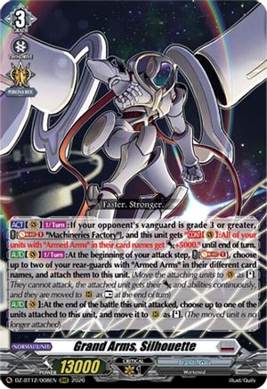Grand Arms, Silhouette (DZ-BT12/008EN) - DZ-BT12: Chasm of Lost Souls