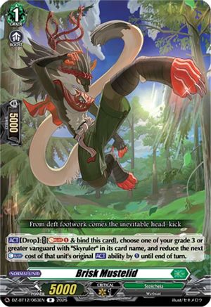 Brisk Mustelid (DZ-BT12/063EN) - DZ-BT12: Chasm of Lost Souls