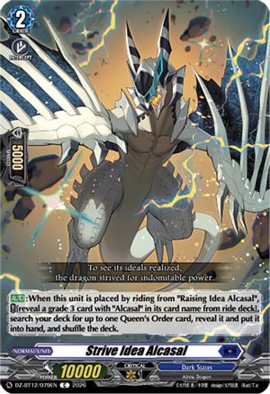Strive Idea Alcasal (DZ-BT12/079EN) - DZ-BT12: Chasm of Lost Souls