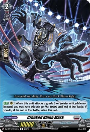 Crooked Rhino Mask (DZ-BT12/090EN) - DZ-BT12: Chasm of Lost Souls