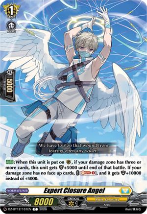 Expert Closure Angel (DZ-BT12/101EN) - DZ-BT12: Chasm of Lost Souls