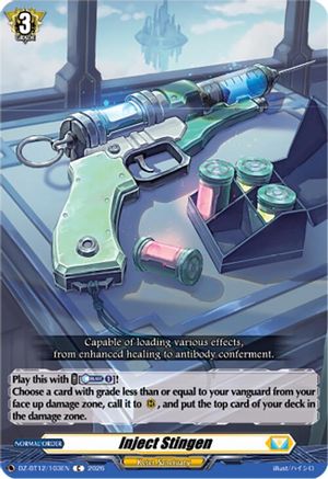 Inject Stingen (DZ-BT12/103EN) - DZ-BT12: Chasm of Lost Souls