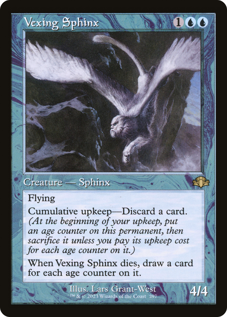 Vexing Sphinx (Retro Frame) [DMR - 297]