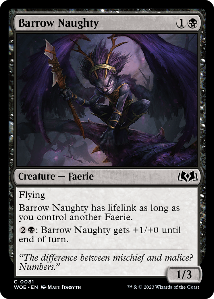 Barrow Naughty [WOE - 81]