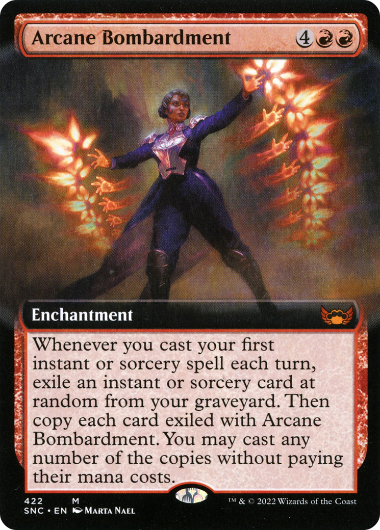 Arcane Bombardment (Extended Art) [SNC - 422]