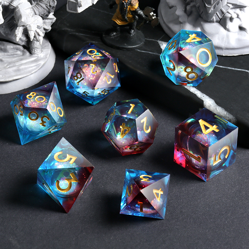 Dice Liquid Core Star Cluster 7 Pcs