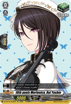 10th anniv Morfonica, Rui Yashio (DZ-BT12/EX30EN) - DZ-BT12: Chasm of Lost Souls