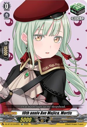 10th anniv Ave Mujica, Mortis (DZ-BT12/EX42EN) - DZ-BT12: Chasm of Lost Souls