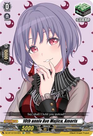 10th anniv Ave Mujica, Amoris (DZ-BT12/EX44EN) - DZ-BT12: Chasm of Lost Souls