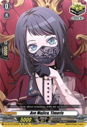 Ave Mujica, Timoris (DZ-BT12/EX53EN) - DZ-BT12: Chasm of Lost Souls