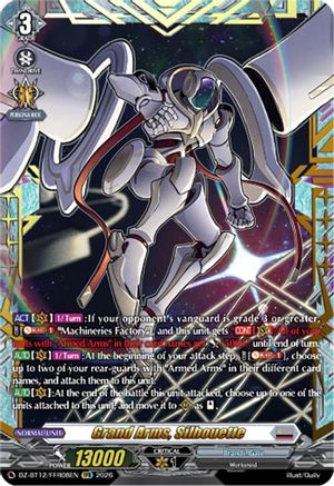Grand Arms, Silhouette (FFR) (DZ-BT12/FFR08EN) - DZ-BT12: Chasm of Lost Souls