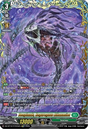Deeplands, Reguregnus Athanasios (FFR) (DZ-BT12/FFR15EN) - DZ-BT12: Chasm of Lost Souls