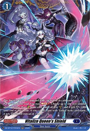 Vitalize Queen's Shield (FR) (DZ-BT12/FR16EN) - DZ-BT12: Chasm of Lost Souls
