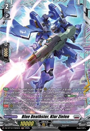 Blue Deathster, Klar Zielen (FR) (DZ-BT12/FR20EN) - DZ-BT12: Chasm of Lost Souls
