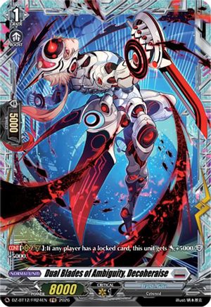 Dual Blades of Ambiguity, Decoheraise (FR) (DZ-BT12/FR24EN) - DZ-BT12: Chasm of Lost Souls