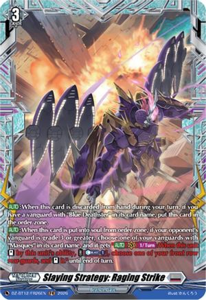 Slaying Strategy: Raging Strike (FR) (DZ-BT12/FR26EN) - DZ-BT12: Chasm of Lost Souls