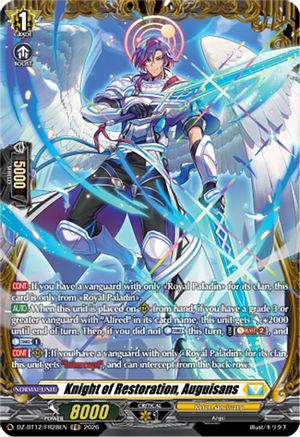 Knight of Restoration, Auguisans (FR) (DZ-BT12/FR28EN) - DZ-BT12: Chasm of Lost Souls