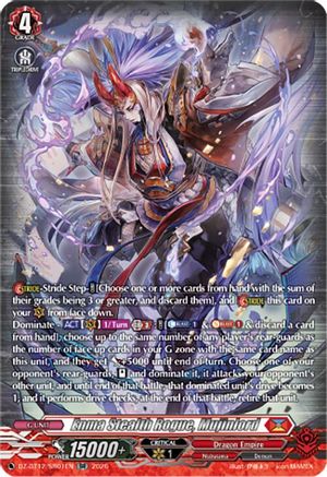 Enma Stealth Rogue, Mujinlord (SR) (DZ-BT12/SR01EN) - DZ-BT12: Chasm of Lost Souls