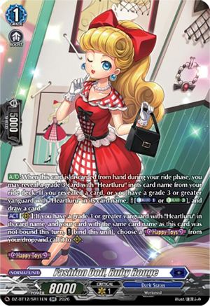 Fashion Doll, Ruby Rouge (SR) (DZ-BT12/SR11EN) - DZ-BT12: Chasm of Lost Souls