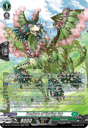 Fredure of Spring Joy (SR) (DZ-BT12/SR34EN) - DZ-BT12: Chasm of Lost Souls
