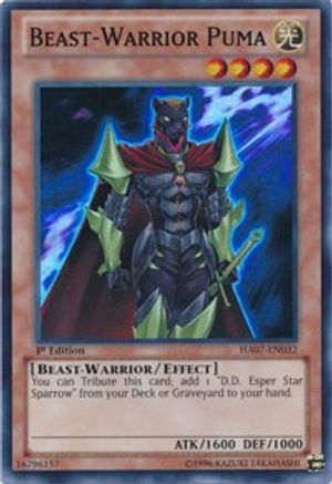 Beast-Warrior Puma [HA07 - HA07-EN032]