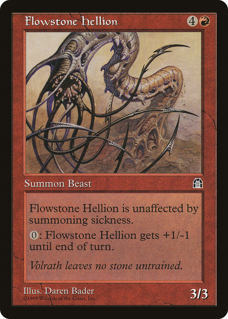 Flowstone Hellion [STH - N/A]