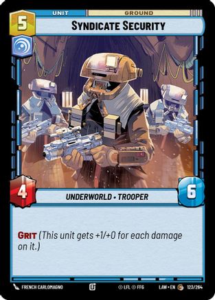 Syndicate Security (123/264) - A Lawless Time