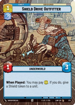 Shield Drive Outfitter (Hyperspace) (377) - A Lawless Time