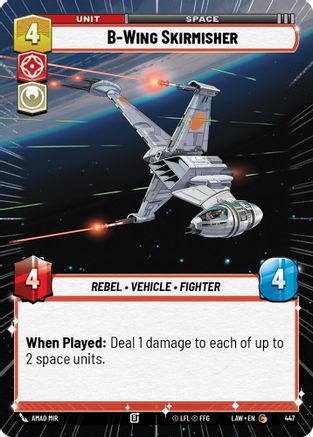 B-Wing Skirmisher (Hyperspace) (447) - A Lawless Time