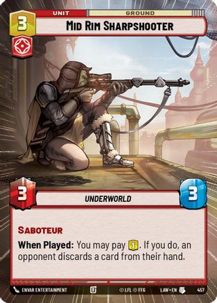 Mid Rim Sharpshooter (Hyperspace) (457) - A Lawless Time