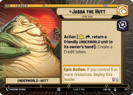 Jabba the Hutt - Crime Boss (Hyperspace) (279) - A Lawless Time