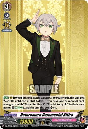 Hotarumaru Ceremonial Attire (DZ-TB02/025EN) - DZ-TB02: Touken Ranbu Online