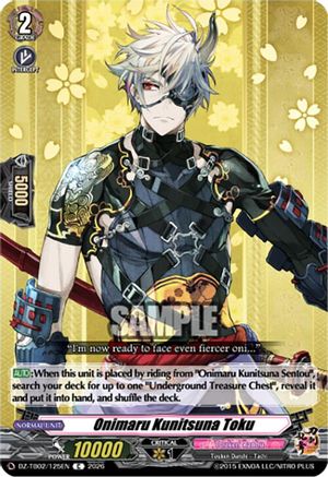 Onimaru Kunitsuna Toku (DZ-TB02/125EN) - DZ-TB02: Touken Ranbu Online