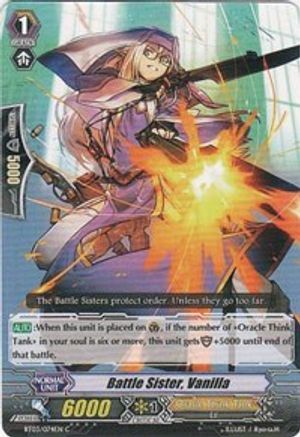 Battle Sister, Vanilla (BT03/074EN) - BT03: Demonic Lord Invasion