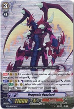 Dragonic Overlord (SP) (BT01/S04EN) - Descent of the King of Knights