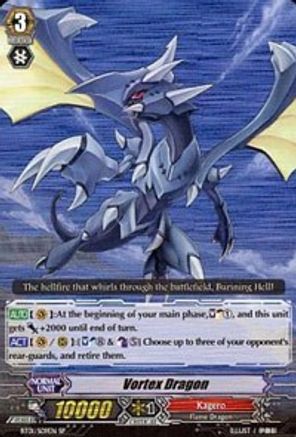 Vortex Dragon (SP) (BT01/S09EN) - Descent of the King of Knights