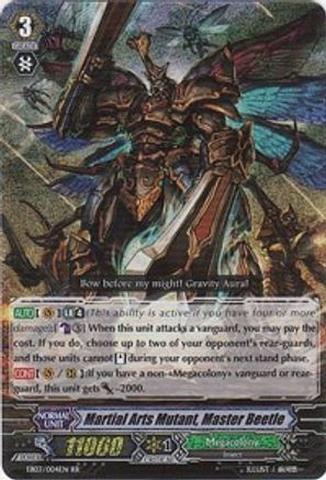 Martial Arts Mutant, Master Beetle (EB03/004EN) - EB - Cavalry of Black Steel