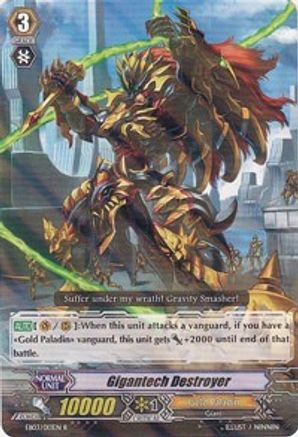 Gigantech Destroyer (EB03/013EN) - EB03 - Cavalry of Black Steel