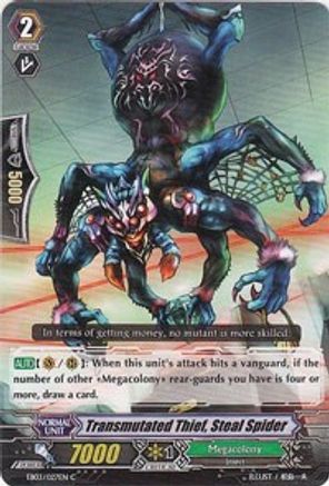 Transmutated Thief, Steal Spider (EB03/027EN) - EB - Cavalry of Black Steel