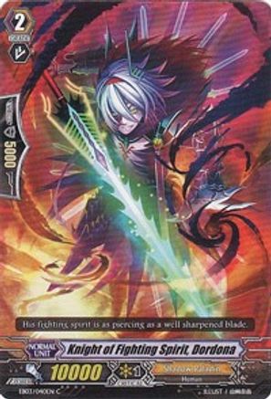 Knight of Fighting Spirit, Dordona (EB03/040EN) - EB03 - Cavalry of Black Steel
