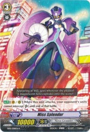 Miss Splendor (EB01/008EN) - EB01 - Comic Style Vol. 1