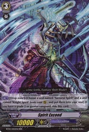 Spirit Exceed (BT02/002EN) - BT02: Onslaught of Dragon Souls