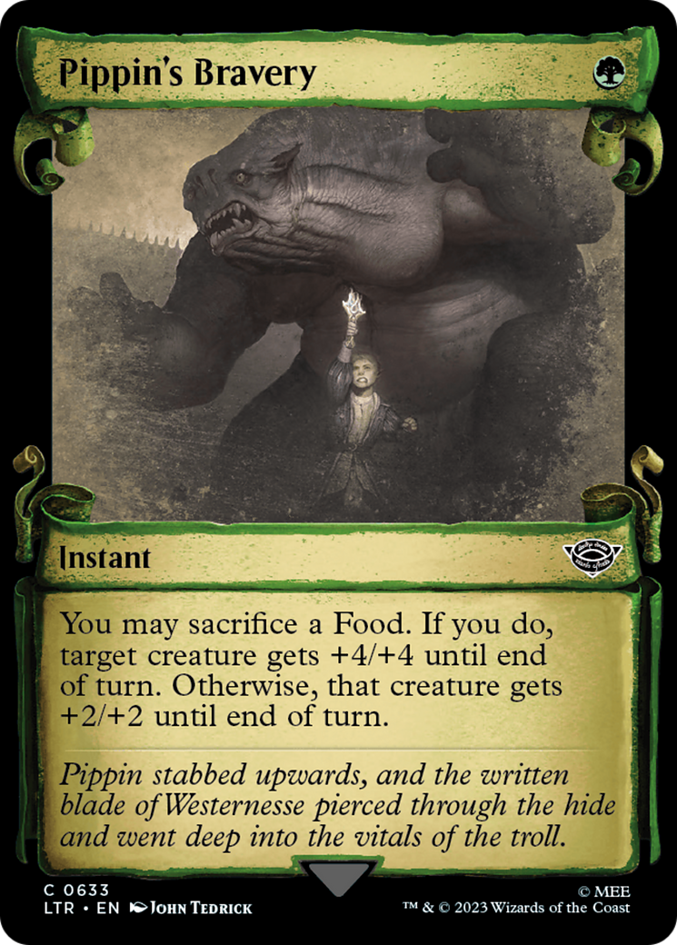 Pippin's Bravery (Showcase Scrolls) [LTR - 633]