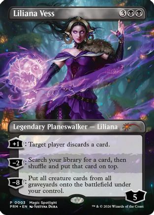 Liliana Vess (Borderless) (UMP-003) - Unique and Miscellaneous Promos