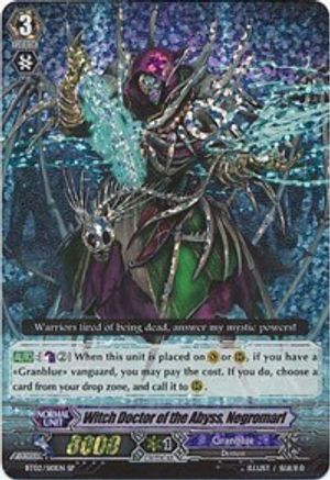Witch Doctor of the Abyss, Negromarl (BT02/S10EN) - Onslaught of Dragon Souls
