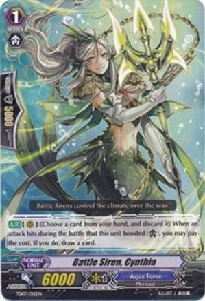 Battle Siren, Cynthia (TD07/012EN) - Trial Deck 7: Descendants of the Marine Emperor