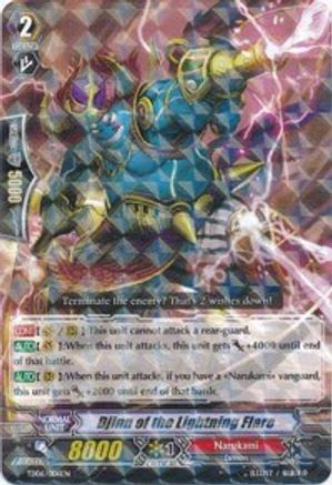 Djinn of the Lightning Flare (TD06/006EN) - Trial Deck 6: Resonance of Thunder Dragon