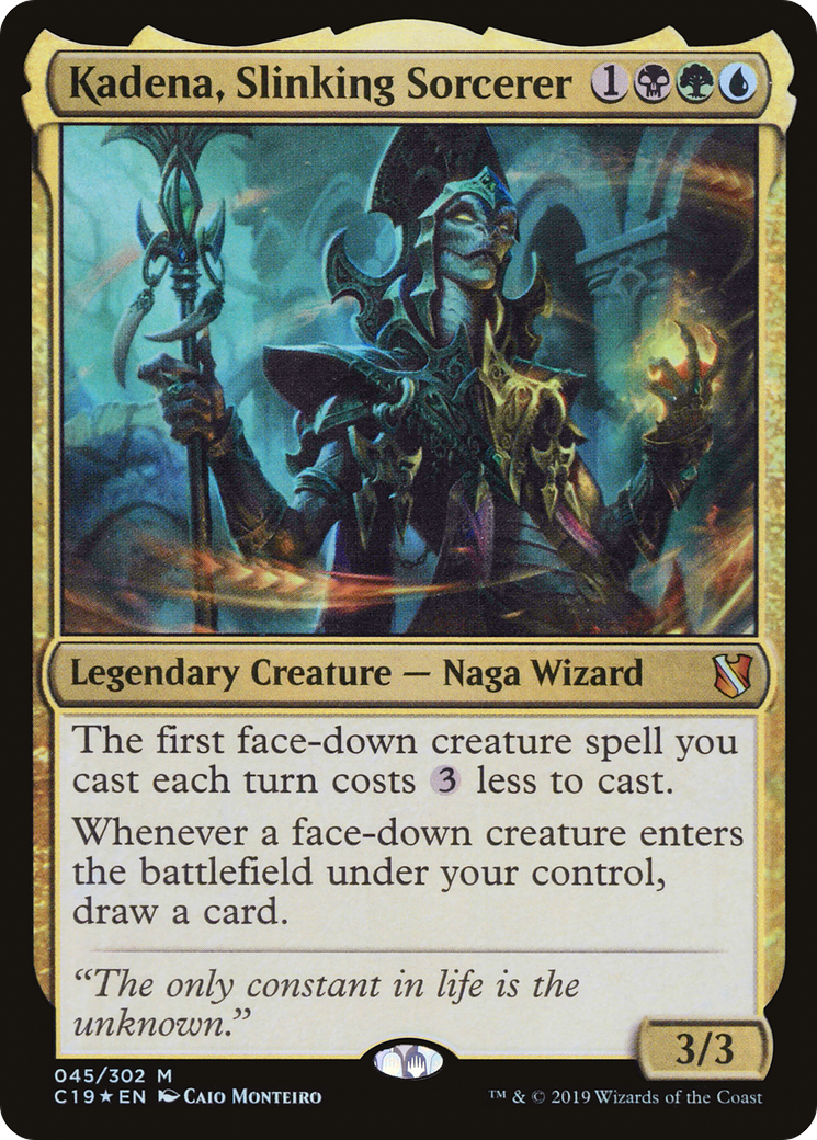 Kadena, Slinking Sorcerer [C19 - 45]